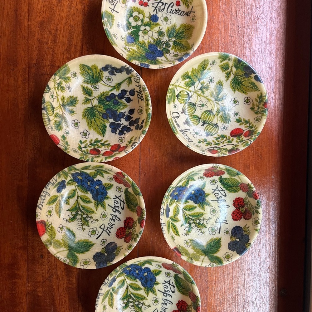 Artmore Floral Patterned plastic bowl Set
